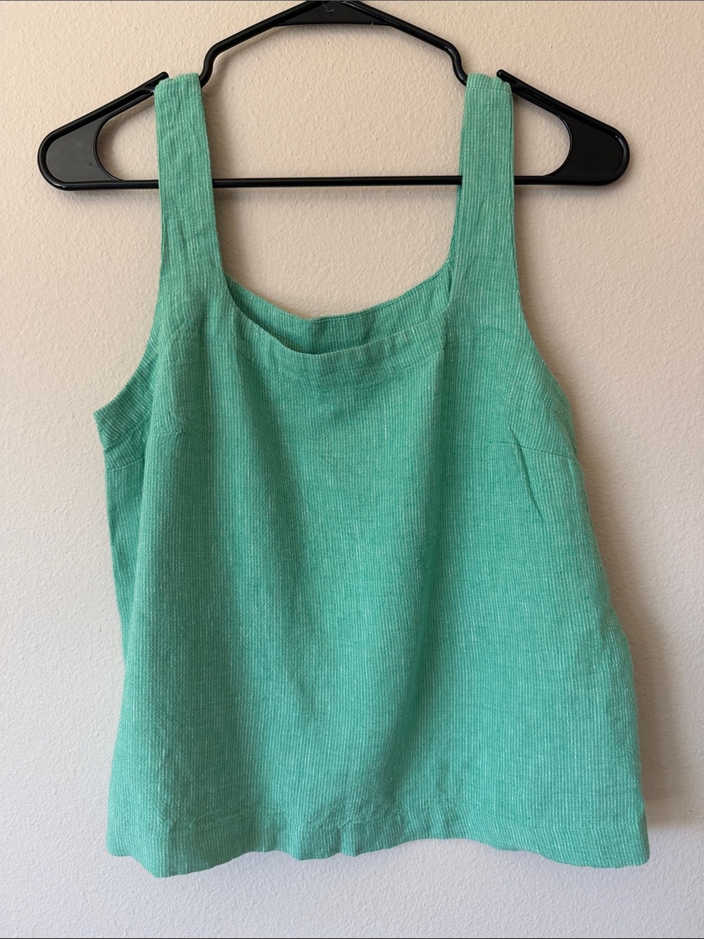a new day Green Sleeveless Square Neck Tank - Picture 2 of 5